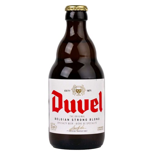 Piwo belgijskie klasztorne Belgian Strong Blond alk. 8,5% obj. Duvel 330 ml