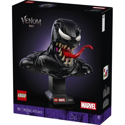 Marvel Popiersie Venoma 76356 LEGO 1 sztuka