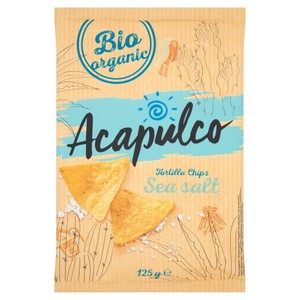 BIO Nachosy kukurydziane przekąski solone Acapulco 125 g