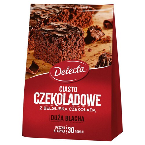 Ciasto czekoladowe z belgijską czekoladą Delecta 680 g