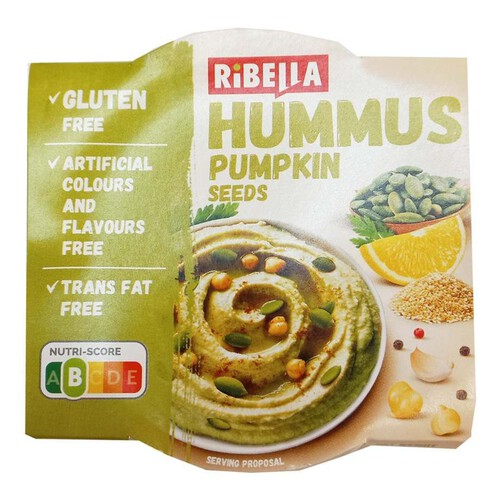 Hummus z pastkami dynii  Ribella 80 g 