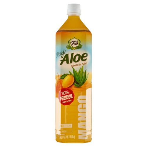 Napój z aloesem o smaku mango  Pure Plus 1,5 l