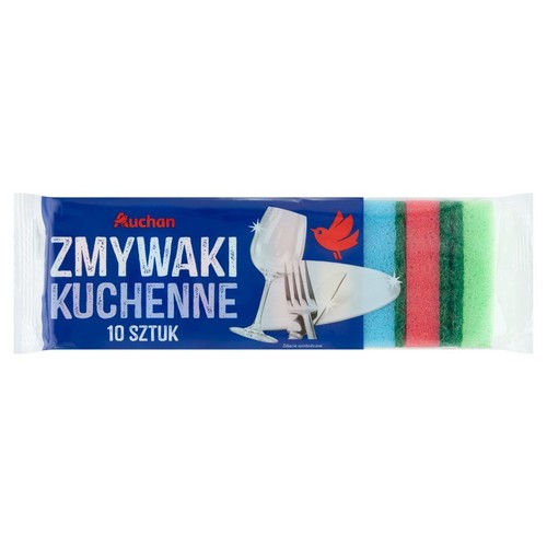 Zmywaki kuchenne Auchan 10 sztuk