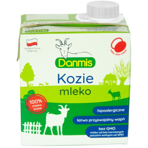 Mleko kozie UHT 2.5% Danmis 500 ml