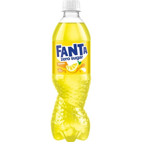 Napój gazowany Lemon zero sugar o smaku cytrynowym  Fanta 500 ml