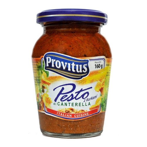 Pesto sycylijskie z dodatkiem kurek Provitus 160 g