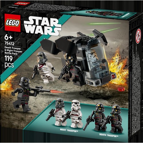 Star Wars Szturmowiec Śmierci i nocny szturmowiec — zestaw bitewny 75412 LEGO 1 sztuka