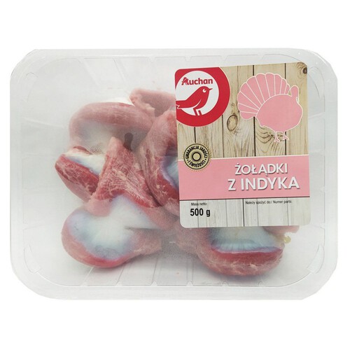 Żołądki z indyka Auchan 500 g