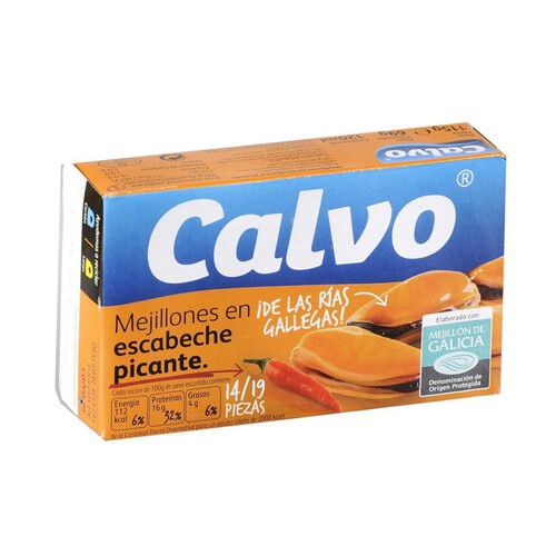 Pikantne małże marynowane Calvo 120 g