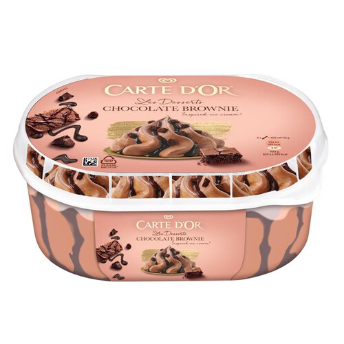 Les Dessetrs lody o smaku brownie Carte Dor 825 ml