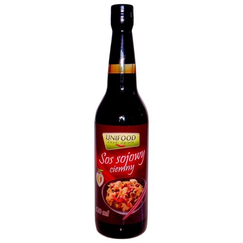 Sos sojowy ciemny 36% Unifood 620 ml