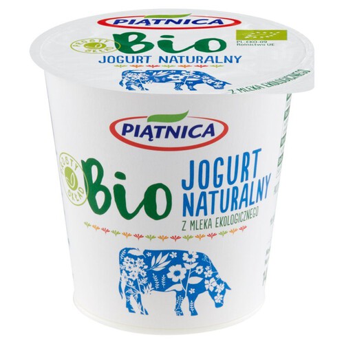 BIO Jogurt naturalny Piątnica 140 g