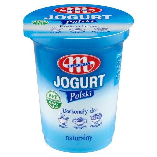 Jogurt Polski naturalny Mlekovita 350 g