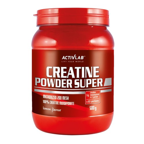 Kreatyna Creatine Powder Super cytryna ACTIVLAB 500 g