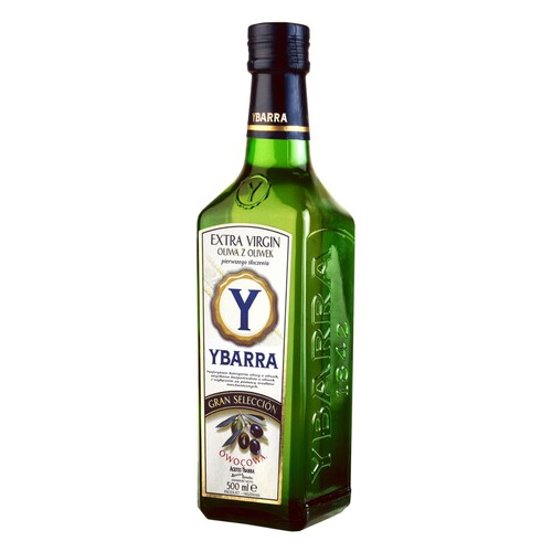Oliwa z oliwek extra virgin z pierwszego tłoczenia Ybarra 500 ml