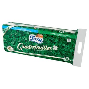 Papier toaletowy quaterfeuil Foxy 10 rolek