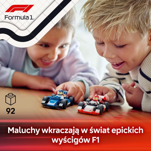 City F1® Bolidy Williams Racing i Haas F1® 60464 LEGO 1 sztuka