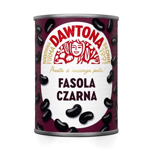 Fasola czarna   Dawtona 400 g