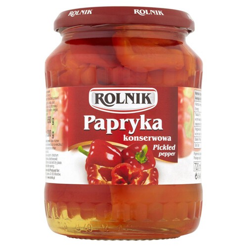 Papryka marynowana Rolnik 720 ml