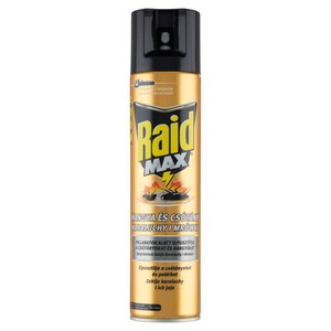 Max przeciw karaluchom i mrówkom w aerozolu Raid 400 ml
