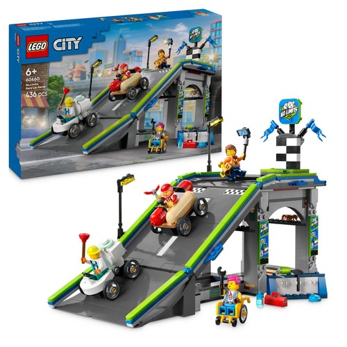 City Bez granic: tor z rampami dla wyścigówek 60460 LEGO 1 sztuka