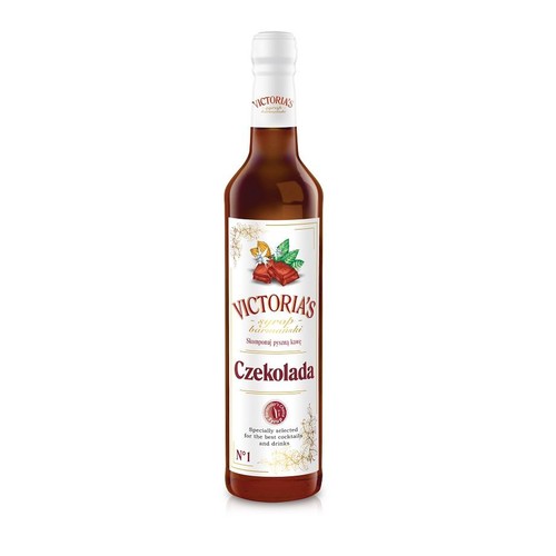 Syrop barmański o smaku czekolada Victoria Cymes 490 ml