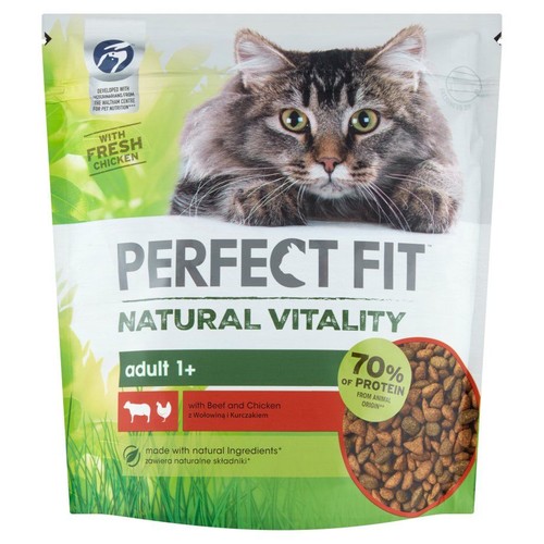 Karma sucha z indykiem i kurczakiem Perfect Fit 650 g