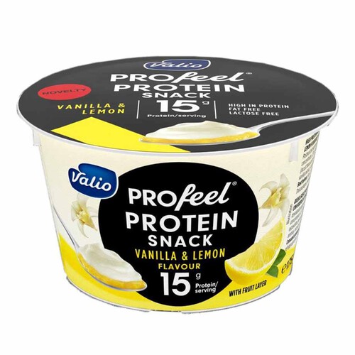 Serek proteinowy o smaku cytryny i wanilii   PROfeel 175 g