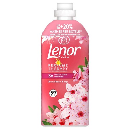 Płyn do płukania Perfume Therapy Cherry Blossom & Sage Lenor 1239 ml