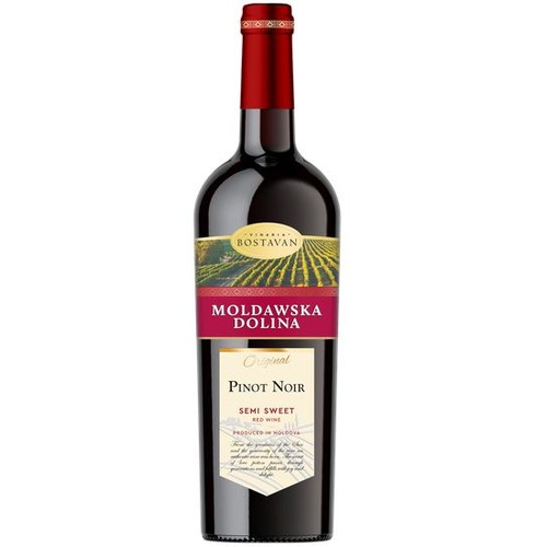 Wino czerwone półsłodkie Viniaria Bostavan 750 ml