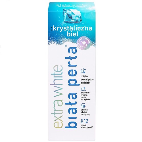 Pasta do zębów Krystaliczna biel Biała Perła 75 ml