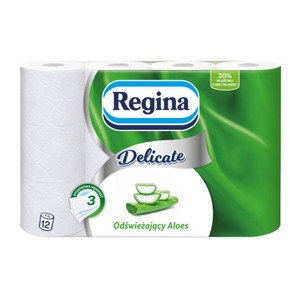 Papier toaletowy ALOE VERA  Regina 12 rolek