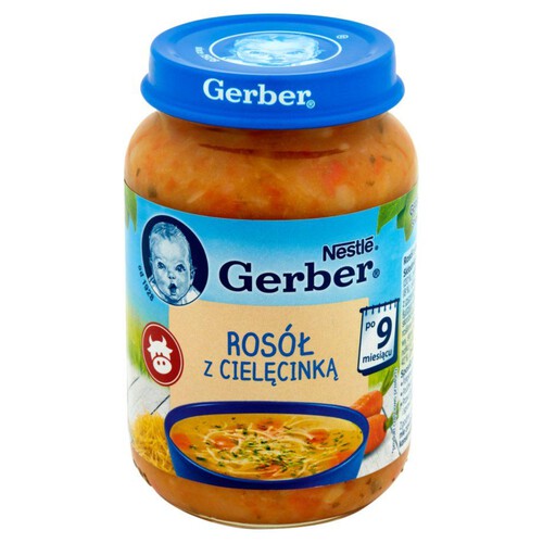 Rosół z cielęcinką Gerber 190 g