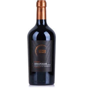 Wino Rosso Terresiciliane czerwone wytrawne alk.13.5% obj. Luna Argenta 750 ml