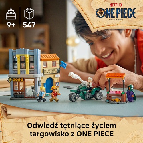 ONE PIECE Starcie z kapitanem Smokerem 75642 LEGO 1 sztuka