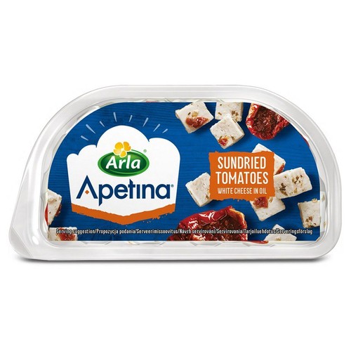 Ser typu śródziemnomorskiego w zalewie olejowej z suszonymi pomidorami  Apetina 100 g