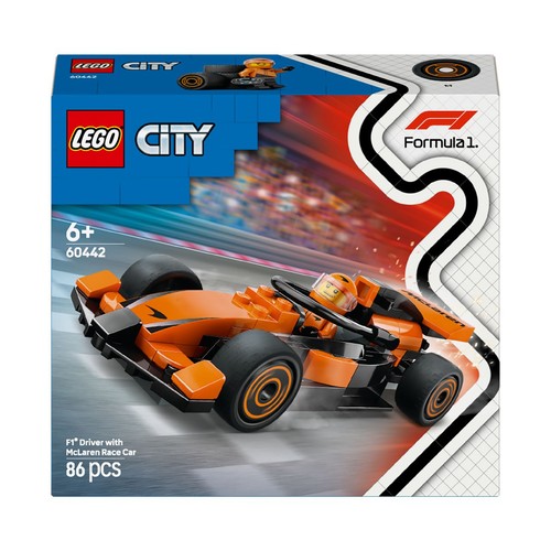 City F1® Kierowca i bolid McLaren 60442 LEGO 1 sztuka