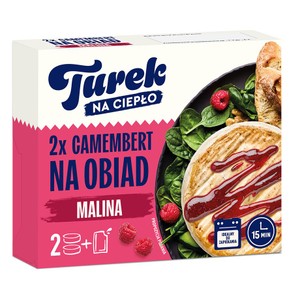 Camembert na ciepło z sosem malinowym Turek 230 g