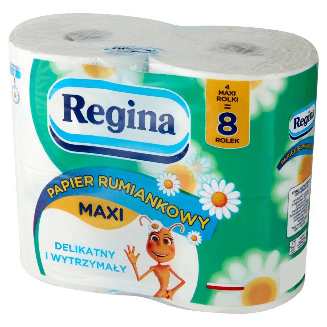 Papier toaletowy Rumiankowy maxi Regina 4 rolki