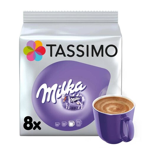 Milka napój mleczny o smaku czekolady Tassimo 8 kapsułek