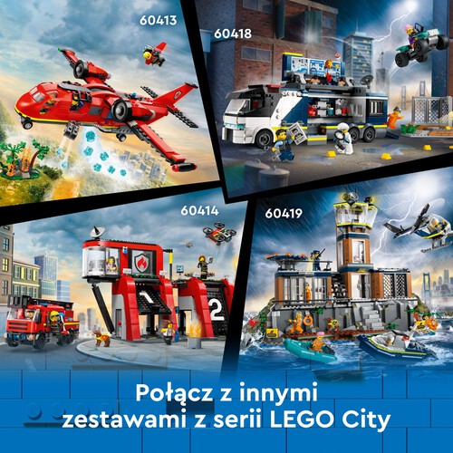 City Strażacki samolot ratunkowy 60413 LEGO 1 sztuka