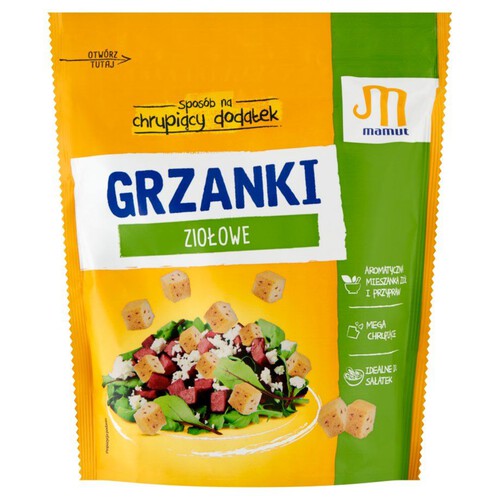 Grzanki ziołowe Mamut 150 g