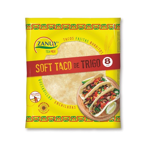 Soft Taco de Trigo 8szt ZANUY 176 g