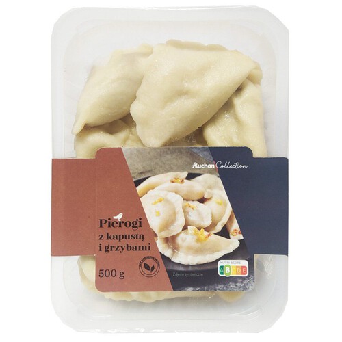 Pierogi z kapustą i grzybami Auchan 500 g