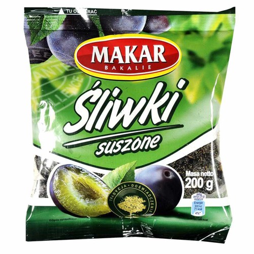 Śliwki suszone Makar 200 g