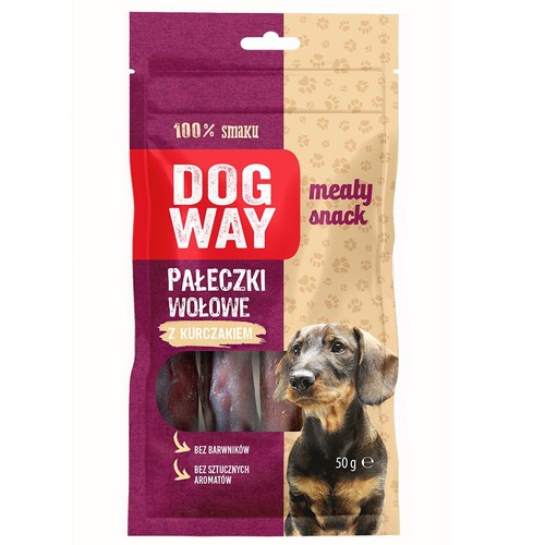 Pałeczki wołowe z kurczakiem Dogway 50 g