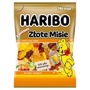 Żelki owocowe z dodatkiem soku owocowego Haribo 85 g