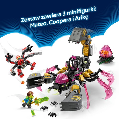 DREAMZzz™ Koszmarna skorpionowa koparka 71513, zabawka LEGO 1 sztuka