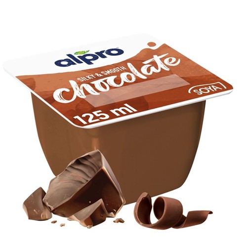 Deser sojowy o smaku czekoladowym z wapniem i witaminami Alpro 125 g