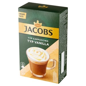 Cappuccino o smaku waniliowym Jacobs 8 x 12 g